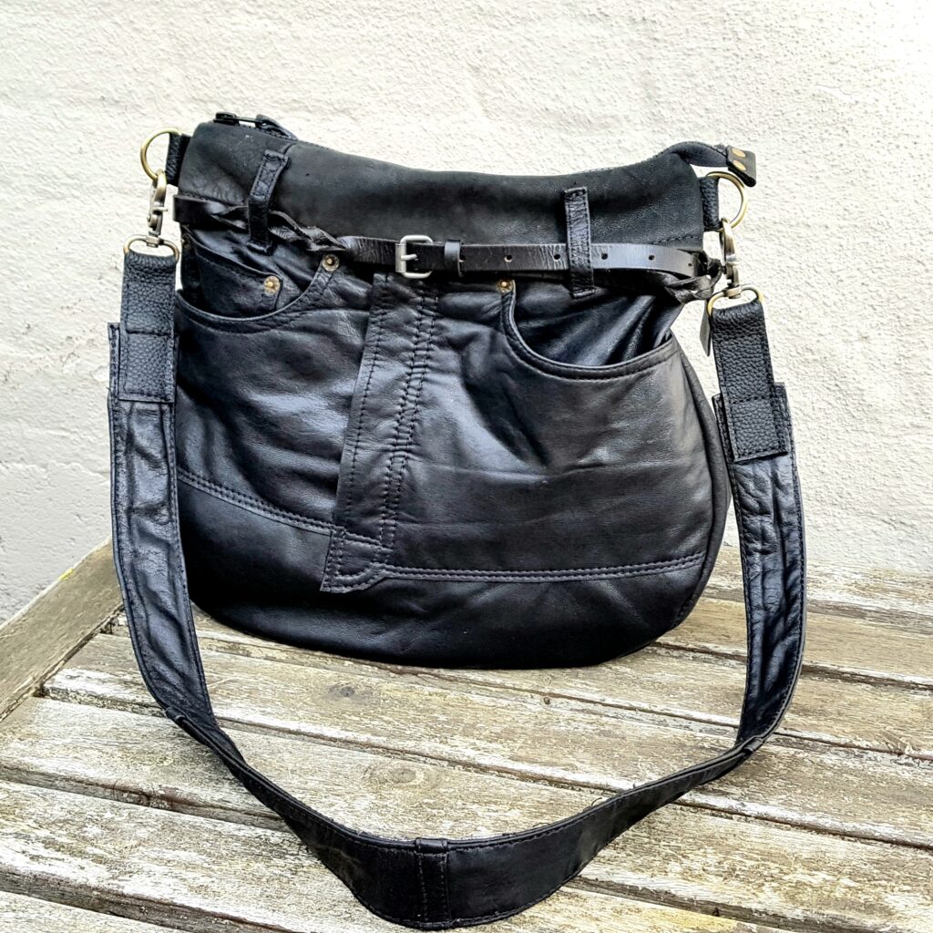 Black trousers bag