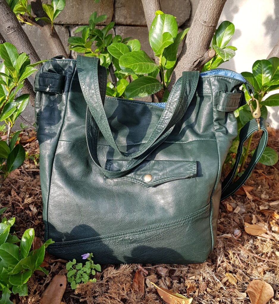 Beautifull & big green shopper